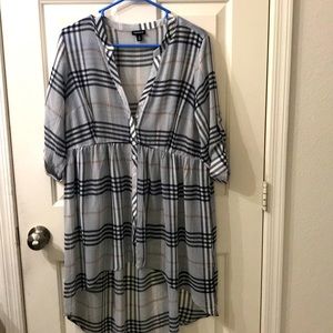 Torrid chiffon tunic